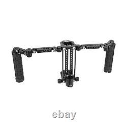 CAMVATE Director's Monitor Cage Kit with Handles+Light Stand For 5/7 LCD Monitors