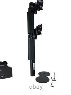 Chief Flat Panel Dual Vertical Monitor Table Stand Black KTP230B