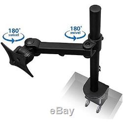 Computer Monitor Mounts Mount-It Single LCD Monitor Desk Mount Stand, Full 17