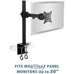 Computer Monitor Mounts Mount-It Single LCD Monitor Desk Mount Stand, Full 17