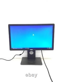 DELL P2012HT 20 Flat Panel LCD Monitor VGA DVI with Stand/VGA Cable WORKING