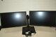 DUAL Dell 22 Widescreen LED LCD Monitor Screen U2212HMc with Ergotron Stand