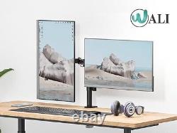 DUAL Dell HP Matching 22 Widescreen LCD Monitors with Stand Cables VGA Gaming