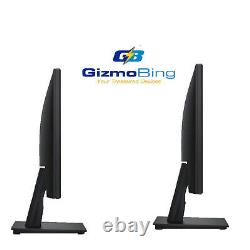 DUAL Dell Matching Widescreen LCD Monitors WithStand WithCables at Best Price Grad A
