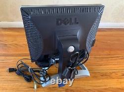 Dell 1704FPTT LCD Monitor AS500 Sound Bar Speakers Cable Cords 17 Stand L17BNS