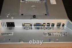 Dell 2007FPb 20 LCD Monitor 1600x1200 VGA DVI USB Hub Stand Cables