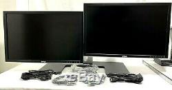 Dell 24 UltraSharp 2408WFP Widescreen LCD Dual Monitor Set-Up withSTAND, WARRANTY
