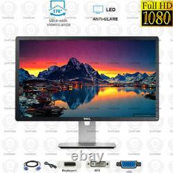 Dell 24 inch 1920 x 1080 FHD 169 LCD Monitor with stand and cables