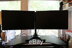Dell Dual Monitor 24 Ultra Sharp Monitor U2414Hb LED LCD HD with Stand + AC Cord