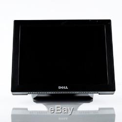 Dell E157FPTe 15 LCD POS Retail Touchscreen VGA Serial Monitor 0XM180 With Stand