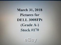 Dell LCD Monitor 30 WithStand UltraSharp Widescreen 3008WFPt Flat Panel 2560x1600