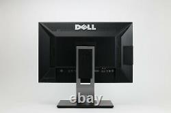 Dell U2410F 24 Monitor with stand and power cord. Tested working Grade A