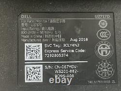 Dell U2717D 27 2560x1440 UltraSharp 60Hz LCD IPS QHD Monitor display NO STAND