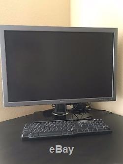 Dell UltraSharp 3008WFP 30 Widescreen Monitor + Stand + Cables