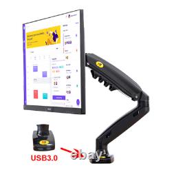 Desktop Gas Spring LCD LED Monitor Holder Mount Arm Full Motion Display Stand