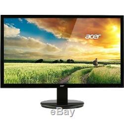 Dual (2) Acer K242HL 24 LED LCD 1080p Full HD Monitor with stand