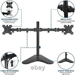 Dual 2x Major Brand 22 LCD Widescreen Monitor 1080p HDMI withStand cables