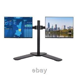 Dual Dell HP 23inch LCD Monitor 1080p Gaming Business Monitor PC with Stand Cable