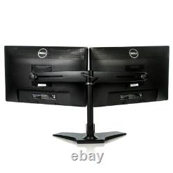 Dual Dell P2213 22 LED LCD Widescreen Monitor with Generic Dual Stand Grade B