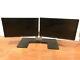 Dual Dell P2214Hb 22 Widescreen Flat Panel LED LCD Monitor with MDS14 Stand Lot