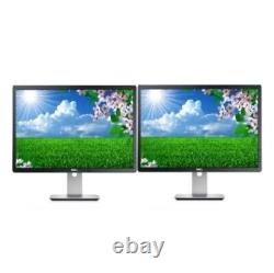 Dual HP DELL Planar 19 22 23 24 LCD Widescreen Monitor Media withStand Cable