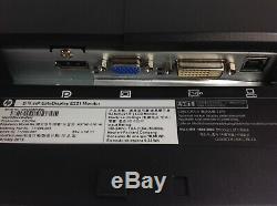 Dual HP EliteDisplays E221 21 LED LCD Monitors C9V76A no stand Grade B