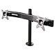 Dual LCD Monitor Arm for STS800/STS810 Sit to Stand Black Dual Monitor Arm
