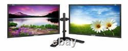 Dual LCD Stand 24 LCD Flat Panel Refurbished Monitor Screen With Dual LCD Stan