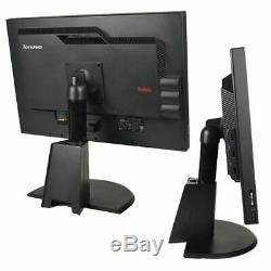 Dual Lenovo ThinkVision LT2452Pwc LED LCD Monitor 24 1920 x 1200 with Stands