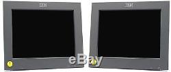 Dual Matching IBM 4820-2GB 12.1 Touchscreen LCD Monitor No Stand New