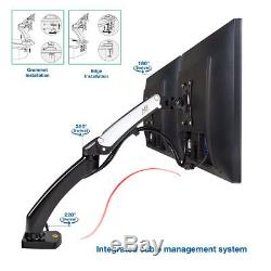 Dual Monitor Desk Mount Gas Spring Arm Stand Table Deskmount for LCD Screen USB
