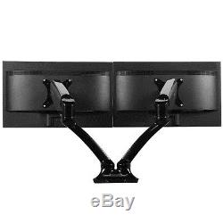 Dual-arm Monitor Mount Desk LCD Arm Stand With USB Ports 10-28 20 21 22 23 24 27