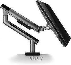 E12 Ultrawide Monitor Arm Mount Stand for Desk- Adjustable Full Grey/Black