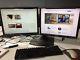 ERGOTRON DUAL MONITOR STAND With TWO Dell Ultra Sharp 2001FP 20.1 LCD MONITORS