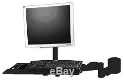 EZM LCD Monitor/Keyboard Wall Mount Black 002-0026