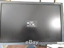 Eizo CG243WBK 24 ColorEdge CG243W Monitor 519 hrs tested works Japan with stand