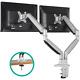 EleTab Dual Monitor Mount Stand Full Motion Swivel Gas Spring LCD Arm Fits for 2