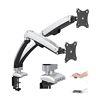 Elevens LCD LED Monitor Mount Stand for Desk, Fits Screen 13-32, Aluminum