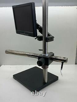 Ergoscope LCD Monitor Mount Microscope Stand, Heavy Base