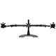 Ergotech Triple LCD Monitor Desk Stand with Telescopic Wings