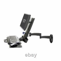 Ergotron 200 Series Combo Black Arm Mounting Kit For LCD Display 24 45230200