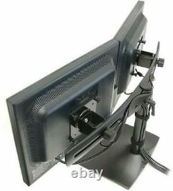 Ergotron 33-322-200 DS100 Dual Monitor Desk Stand 2 x LCD Horizontal Black