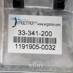 Ergotron 33-341-200 Dual 22 Display LCD Monitor Sit/Stand Workstation (NO VESA)