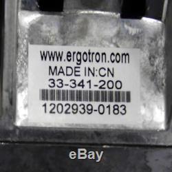 Ergotron 33-341-200 Ergonomic Dual 22 Display LCD Monitor Sit/Stand Workstation