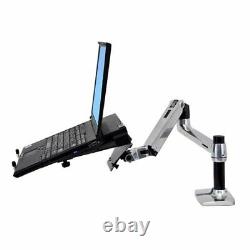 Ergotron LX Desk Mount LCD Monitor Arm Post Stand VESA MIS-D 75/100mm