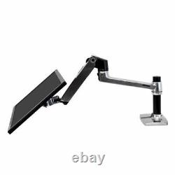 Ergotron LX Desk Mount LCD Monitor Arm with 2-Piece Clamp & Grommet Mount