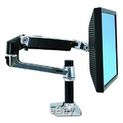 Ergotron LX Desk Mount LCD TV ARM, 13 Inch Height Range LCD MONITOR STAND, Black