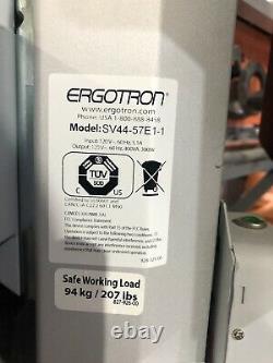 Ergotron StyleView Telepresence SV44 cart for 2 LCD displays / keyboard