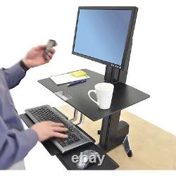 Ergotron WorkFit-S Single HD with Worksurface+ Up to 29.00 lb Up to 30 LCD