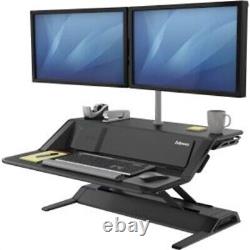 Fellowes Lotus DX sit-Stand Workstation Stand for LCD Display/Keyboard/Mouse